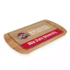 Ohio State Buckeyes Wood and Glass Serving Board