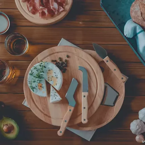 Ole Miss Cheese Board and Tool Set