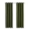 Olive Alpine Blackout Curtain Panel, 95 in.