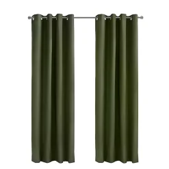 Olive Alpine Blackout Curtain Panel, 108 in.