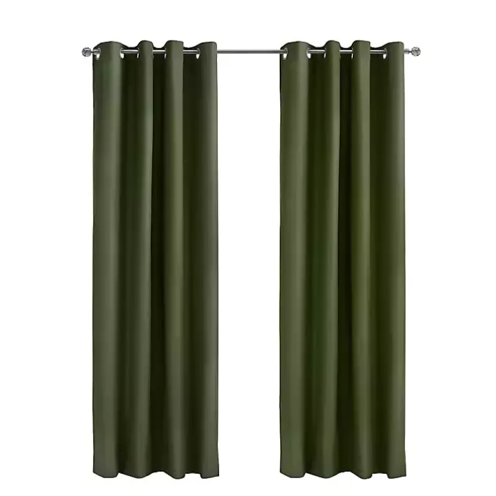 Olive Alpine Blackout Curtain Panel, 108 in.