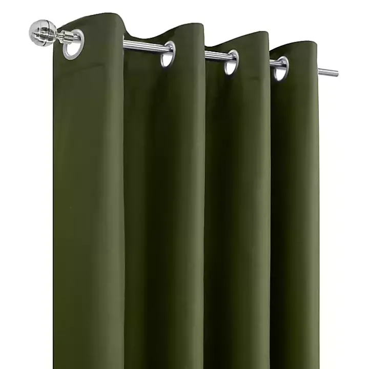 Olive Alpine Blackout Curtain Panel, 108 in.