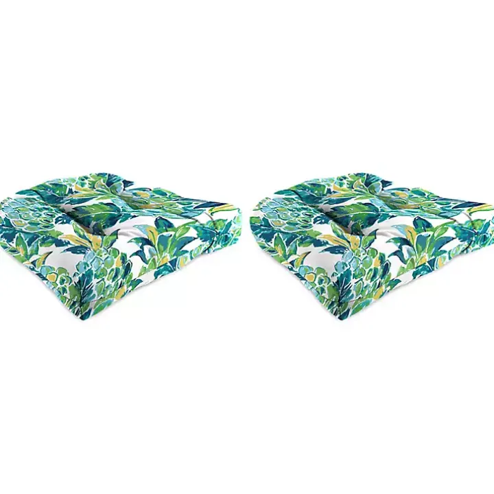 Opal Vida Wicker Seat Outdoor Cushions, Set of 2