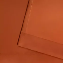 Orange Eliza Outdoor Curtain Panel Set, 96 in.