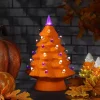 Orange Nostalgic LED Halloween Tree