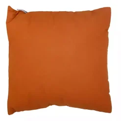 Orange Woven Lines Pillow