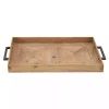 Parquet Fir Wood Decorative Tray