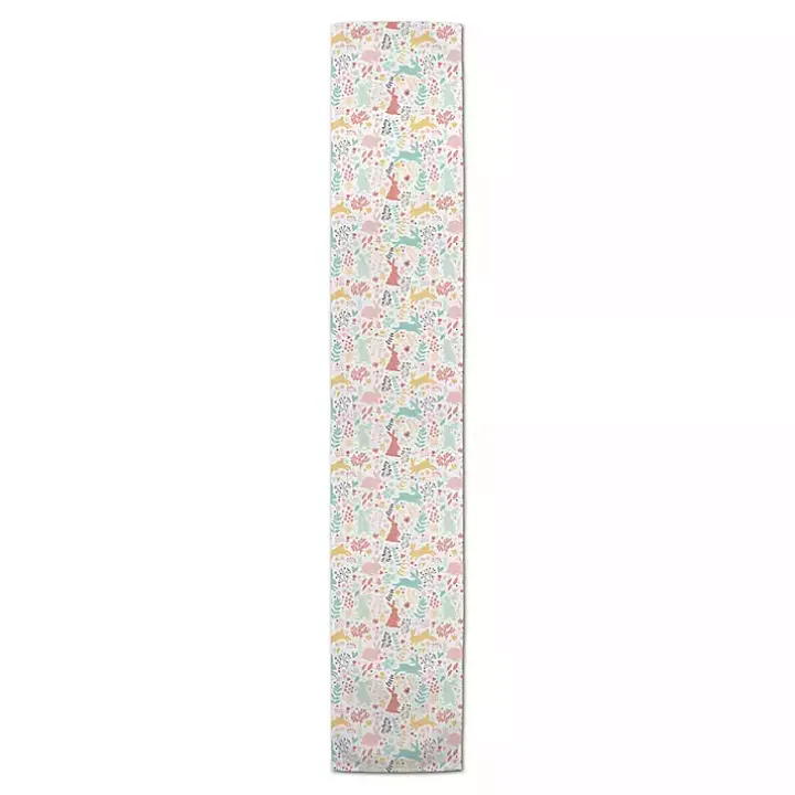 Pastel Easter Pattern Table Runner, 72 in.
