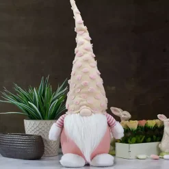 Pastel Pink Polka Dot Hat Gnome