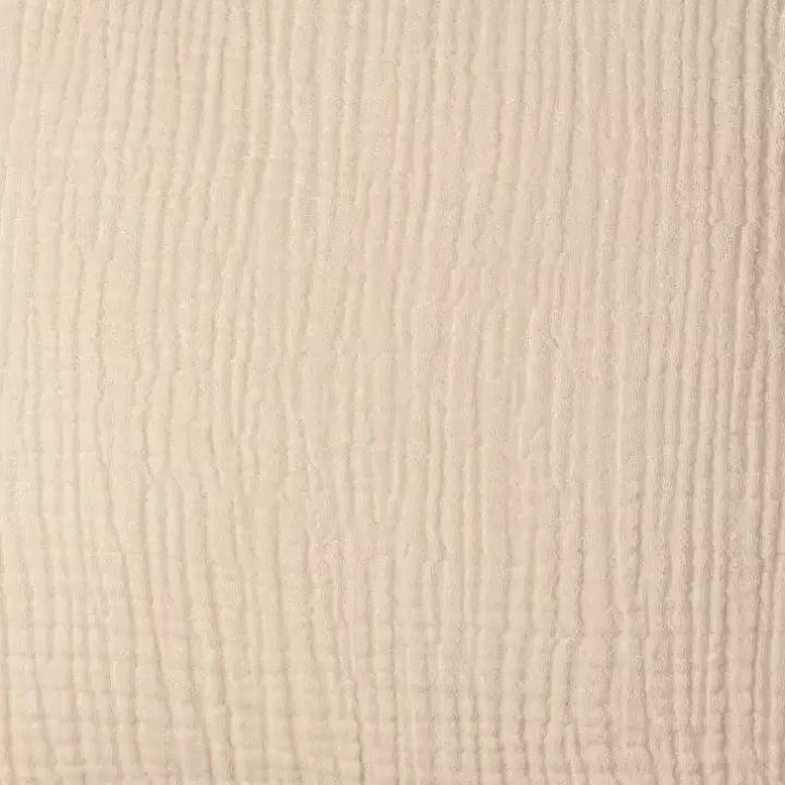 Peach Gauze Organic Fringe Throw Pillow