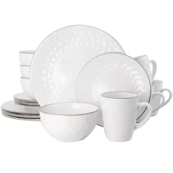 Pearl Stoneware 16-pc. Dinnerware Set