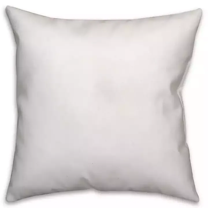 Personalized Black and White Pillow