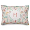 Personalized Easter Bunny Pattern Outdoor Pillow