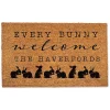 Personalized Every Bunny Welcome Doormat