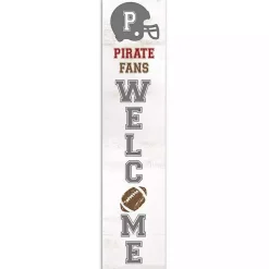 Personalized Football Fans Welcome Porch Board