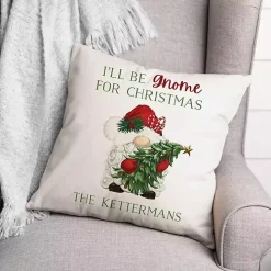 Personalized Gnome for Christmas Pillow