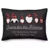 Personalized Gnome For The Holidays Outdoor Pillow