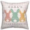 Personalized Grandbunnies Indoor/Outdoor Pillow