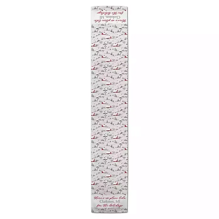 Personalized Home For The Holidays Table Runner