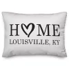 Personalized Home Heart Location Pillow