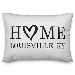 Personalized Home Heart Location Pillow
