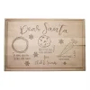 Personalized Maple Santa's Treats Cutting Board