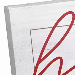 Personalized No Place Like Home Holly Canvas Print