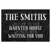 Personalized Our Haunted House Canvas Plaque