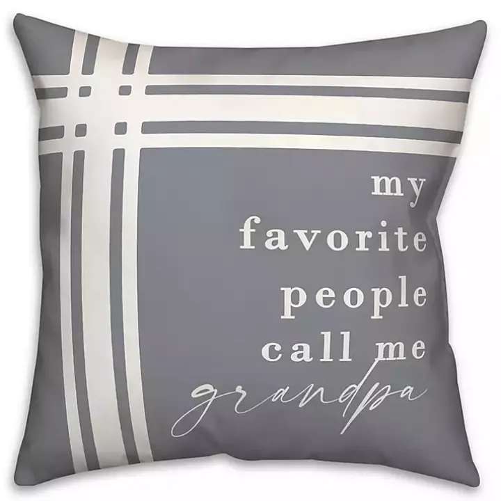 Personalized People Call Me Outdoor Pillow