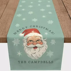 Personalized Retro Santa Table Runner, 72 in.