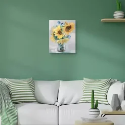 Petite Fleurs Sunflower II Canvas Art Print, 16x20