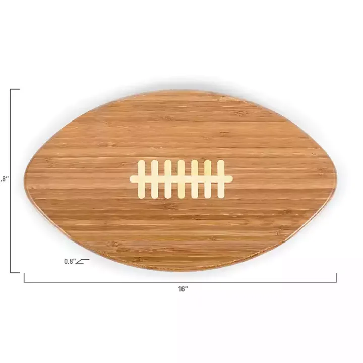 Philadelphia Eagles Bamboo Football Cutting Board