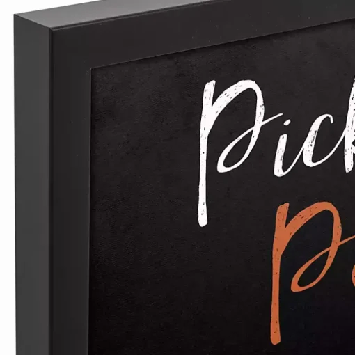 Pick Your Poison Framed Canvas Art Print