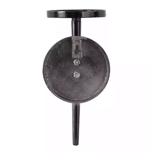 Pierre Polished Black Stem Sconce