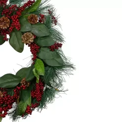 Pine Needles and Berries Wreath