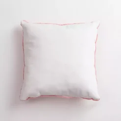 Pink Bunny Hooked Pillow