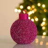 Pink Confetti Glitter Ornament, 10 in.
