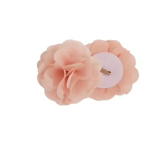 Pink Rosette Tab Top Curtain Panel, 84 in.