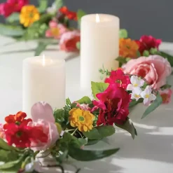 Pink Spring Floral Garland