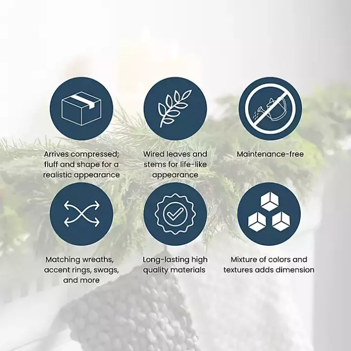 Pink Spring Floral Garland