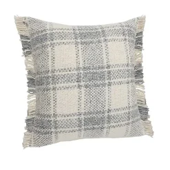 Plaid Cabin Casual Accent Pillow