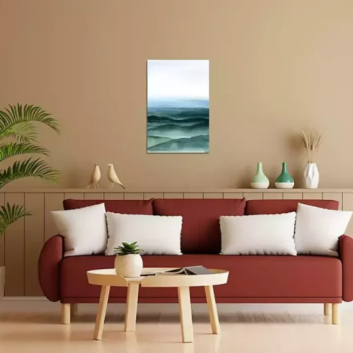 Plane View Canvas Art Print