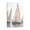 Plein Air Sailboats Canvas Art Print