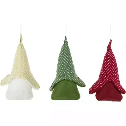 Plush Striped Hat Gnomes, Set of 3