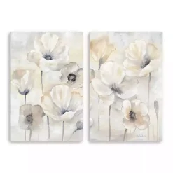 Poppy Garden Landscape Canvas Art Prints, 32x48