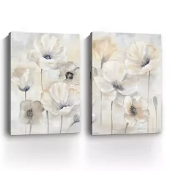 Poppy Garden Landscape Canvas Art Prints, 32x48