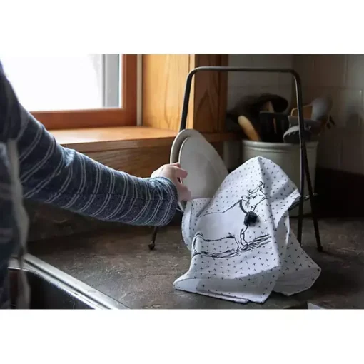 Portrait Farm Animals Kitchen Towels, Set of 3