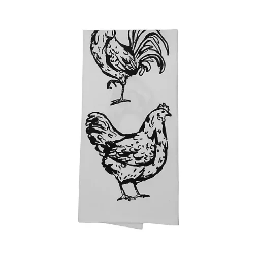 Portrait Farm Animals Kitchen Towels, Set of 3