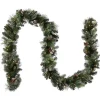 Pre-Lit Carolina Pine Christmas Garland, 9 ft.