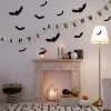 Pre-Lit Happy Halloween Burlap Banner